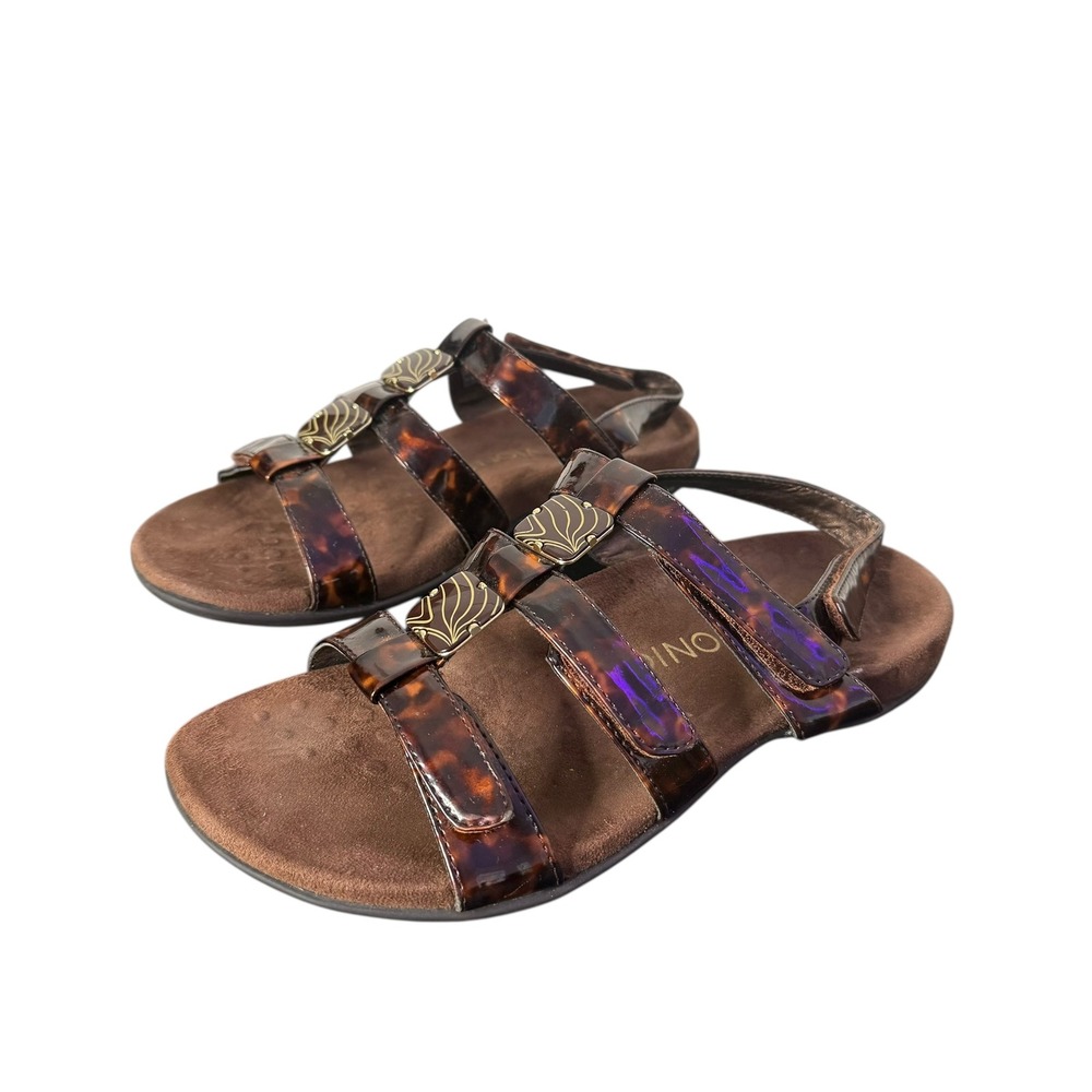 Vionic Brown Tortoise Sandals - image 4
